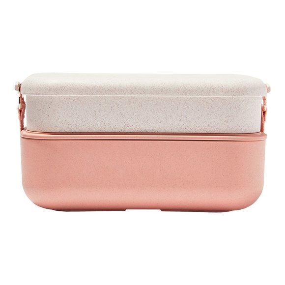 Our Place Layered Lunch Box with Clips + Utensils, New in Box - Picture 5 of 8